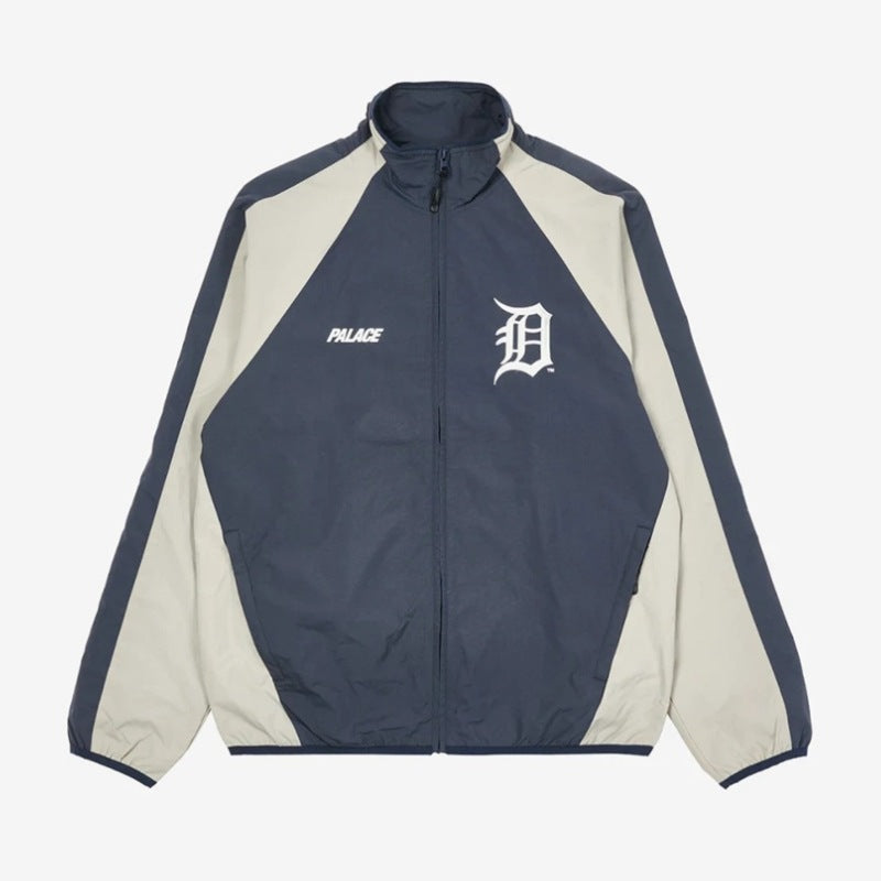 Jaqueta Palace x Detroit Tigers New Era Track Navy/Blue