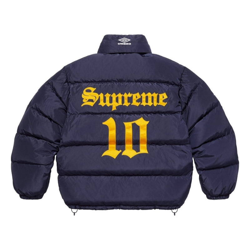 Jaqueta Supreme x Umbro Down Puffer Blue