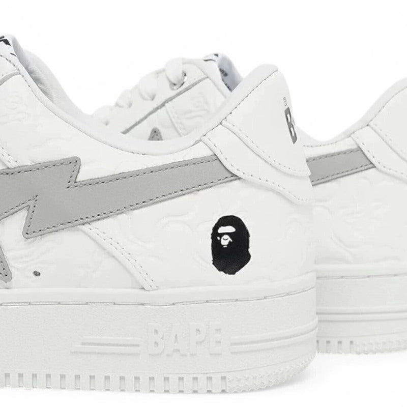 A Bathing Ape Bape Sta Low #3 Line Camo White