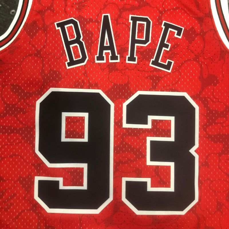 Regata BAPE x Chicago Bulls Mitchell & Ness