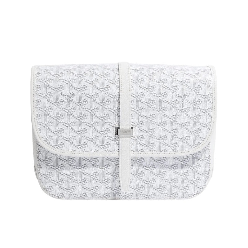 Bag Goayrd  Goyardine Belvedere Messenger White