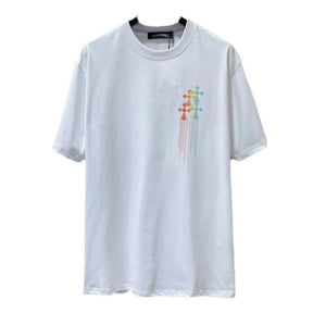 Pronta Entrega - Camiseta Chrome Hearts Cross Multicolours Branca