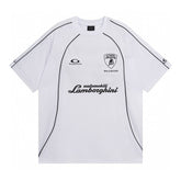 Pronta Entrega - Camiseta Balenciaga Lamborghini Soccer Branca