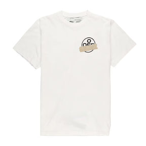 Pronta Entrega - Camiseta Off-White Tape Arrows Branca