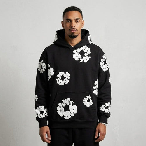 Moletom Denim Tears The Cotton Wreath Black