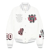 Pronta Entrega - Jaqueta Off-White Lea Bomber