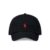 Boné Polo Ralph Lauren Black Red