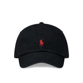 Boné Polo Ralph Lauren Black Red