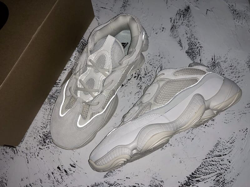 Adidas Yeezy 500 Bone White