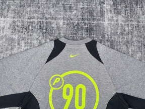 Moletom Palace x Nike Crewneck Total P90 Cinza