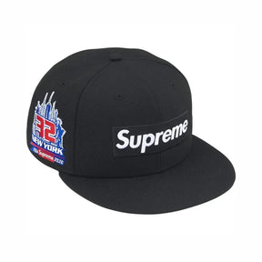 Boné Supreme x New Era Shop Box Logo New York Black