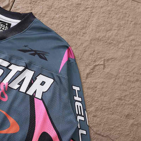 Camisa Hellstar Jersey Long Grey