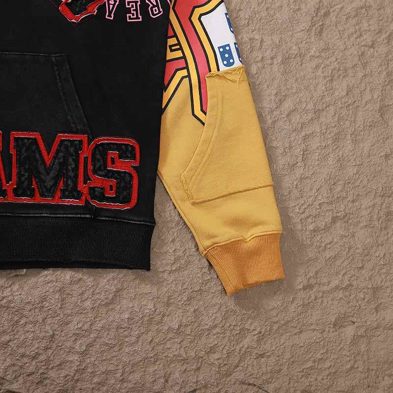 Moletom Vale Forever Crest Zip Purple/Yellow