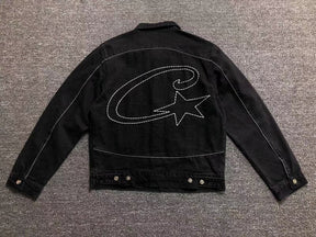 Conjunto Corteiz C-Star Denim Jeans Preto