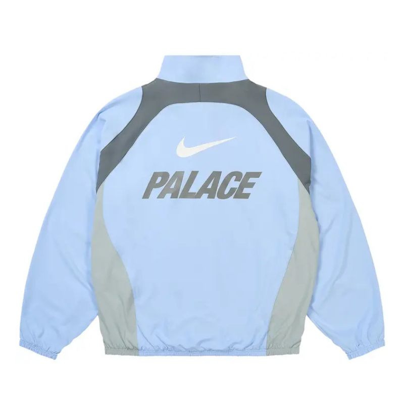 Jaqueta Palace x Nike Track Sky Blue