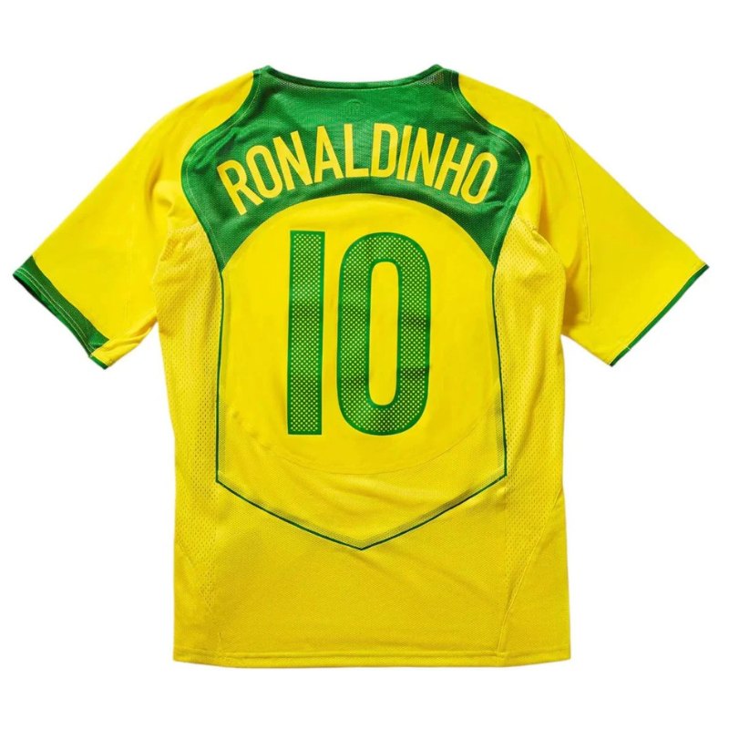 Pronta Entrega - Camiseta Nike Brasil Total 90 2004 Ronaldinho