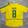 Pronta Entrega - Camiseta Brasil 2002 Retrô Kaká