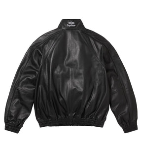 Jaqueta Supreme x Umbro Leather Track Black