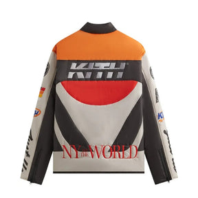 Jaqueta Kith Full Zip Brixton Puffed Sandrift