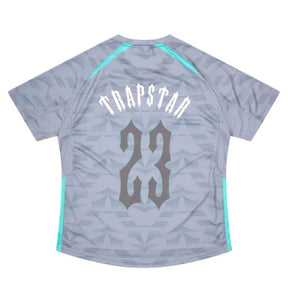 Pronta Entrega - Camiseta Trapstar Irongate Football Jersey Cinza
