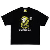Camiseta BAPE x CR7Life Big Ape Head Preta
