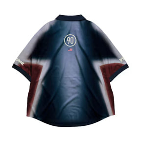 Camiseta Cactus Jack x Nike USA Total 90 Retro Jersey Blue Multicolor