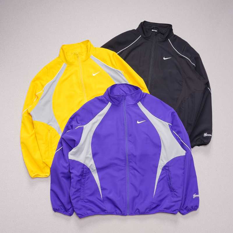 Jaqueta Supreme x Nike Track Yellow