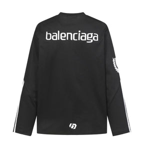Camisa Balenciaga 77 Logo Preta