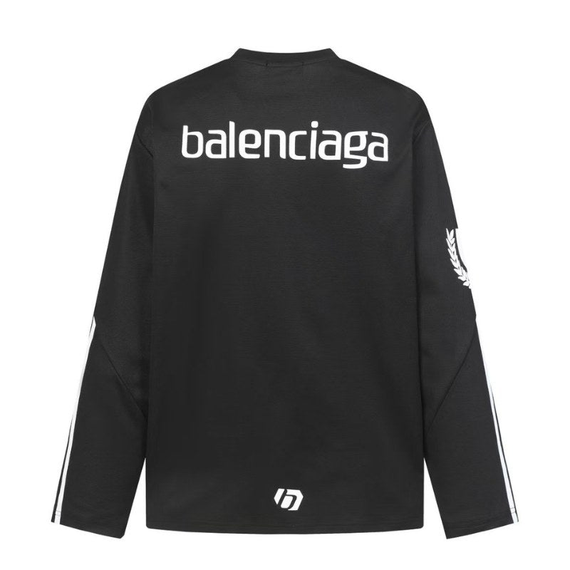 Camisa Balenciaga 77 Logo Preta