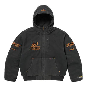 Jaqueta Supreme x Fox Racing Hooded Work Black