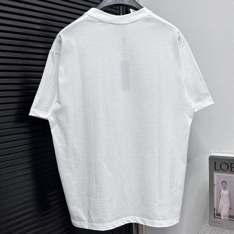 Pronta Entrega - Camiseta Moncler Embroidered Logo Branca