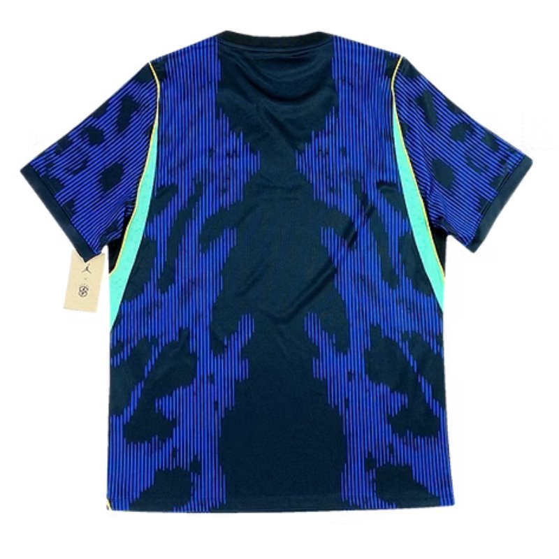 Pronta Entrega - Camiseta Brasil x Jordan II 26/27 Torcedor Azul