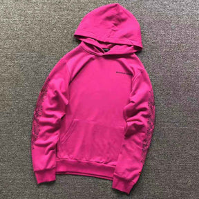 Moletom Chrome Hearts x Matty Boy Spider Web Rosa