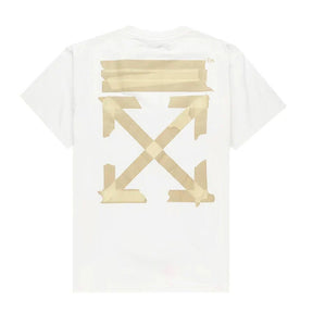 Pronta Entrega - Camiseta Off-White Tape Arrows Branca