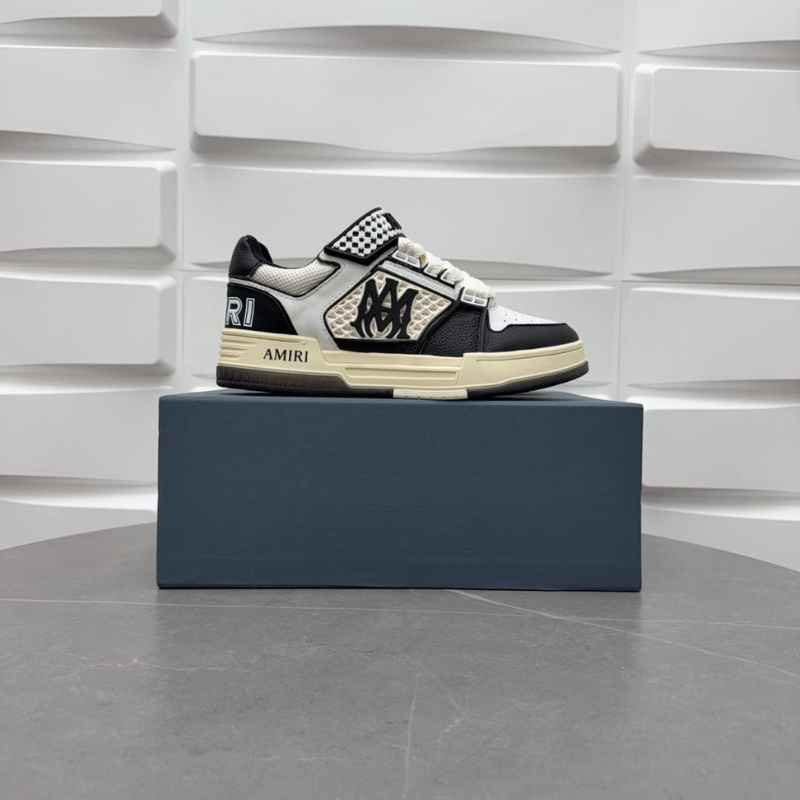 Amiri MA Skyline Logo White/Black