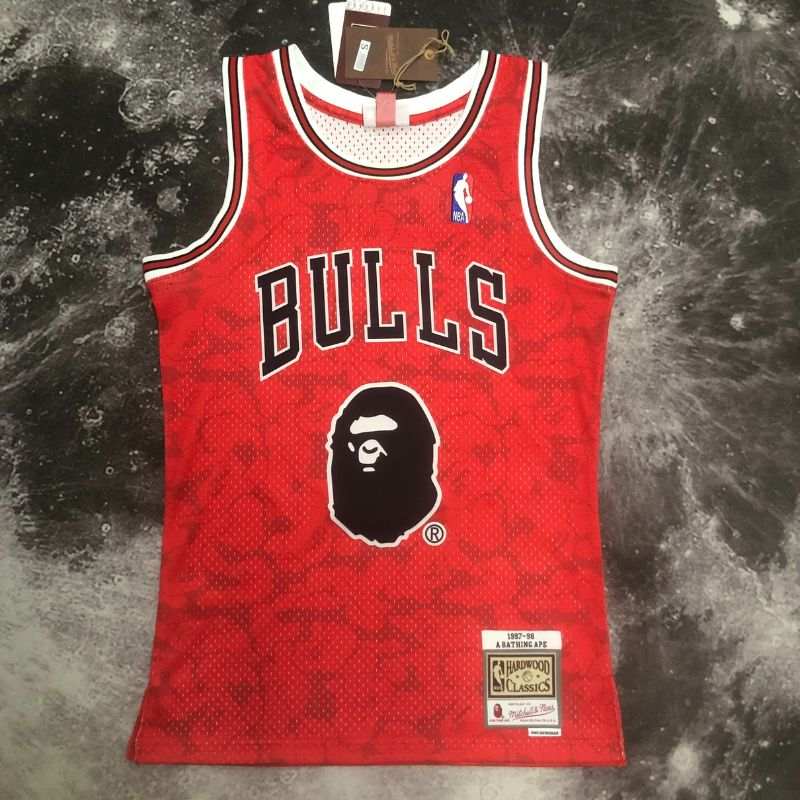 Regata BAPE x Chicago Bulls Mitchell & Ness