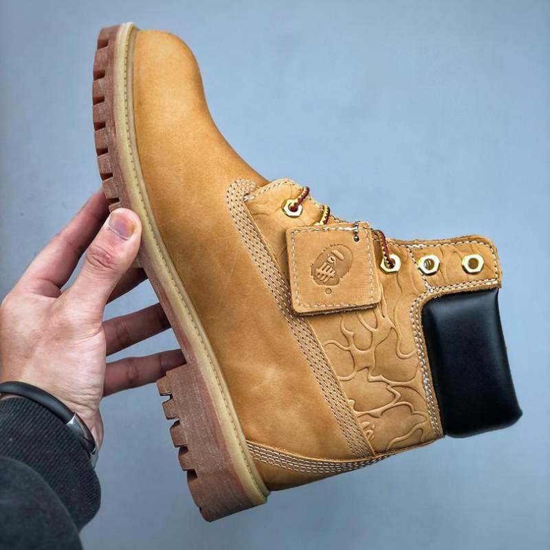 Bota Timberland 6 x A Bathing Ape x Undefeated
