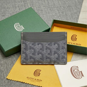 Porta Cartões Goyard Cinza