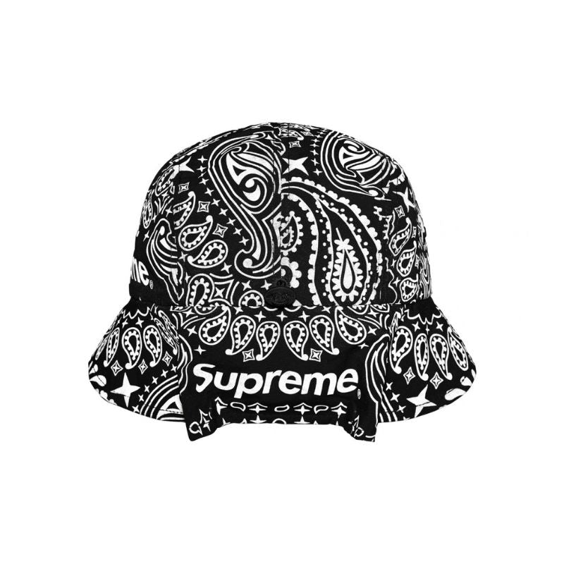 Boné Supreme Reflective Bandana Sunshield Camp Black