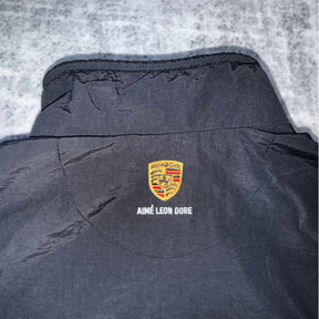 Conjunto Aimé Leon Dore x Porsche Nylon Track Black
