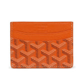 Porta Cartões Goyard Laranja
