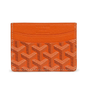 Porta Cartões Goyard Laranja