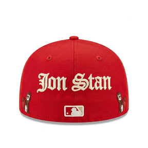 Boné New Era x Jon Stan Angels LA Dodgers Red