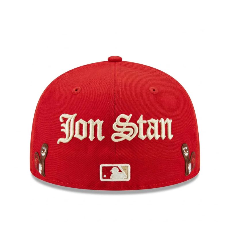 Boné New Era x Jon Stan Angels LA Dodgers Red