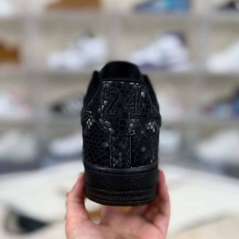 Kobe Bryant x Nike Air Force 1 Low Triple Black