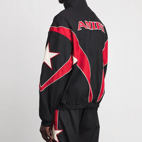 Jaqueta Amiri Sport Windbreaker Black/Red