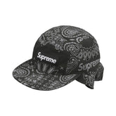 Boné Supreme Reflective Bandana Sunshield Camp Black