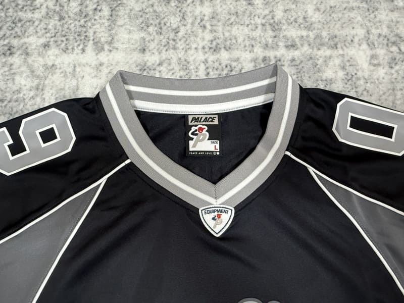 Conjunto Palace Om Mesh Jersey Black Grey