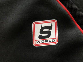 Conjunto Syna World Perforated Perfomance Black Red