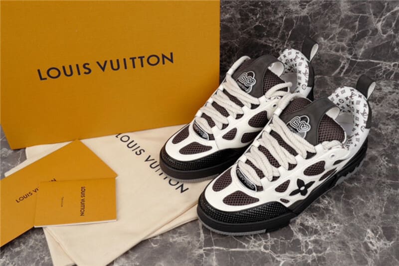 Louis Vuitton LV Skate Sneaker Grey White